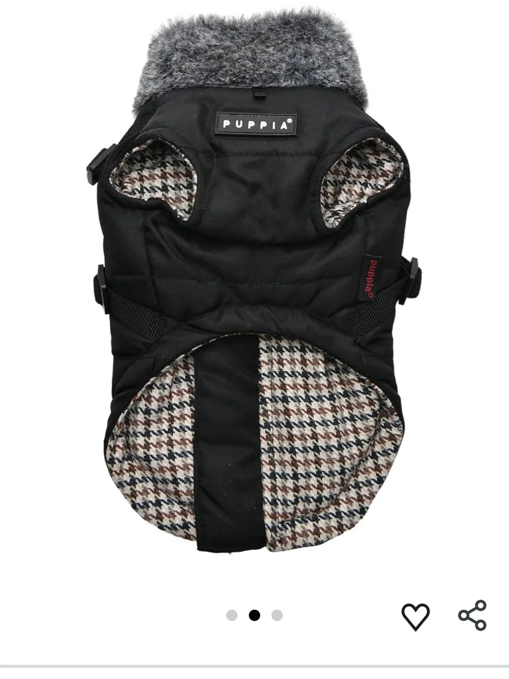 Puppia quilted dog